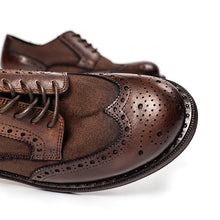 Genuine leather Brogues Men's Office  Dress Derby Shoe