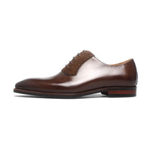 Vintage Genuine Leather Elegant Stylish Classic Lace-up Oxford Shoes