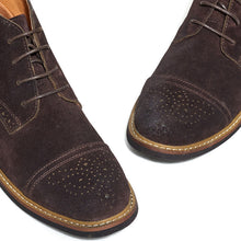 suede martin boots brogue engraved high top men's boots