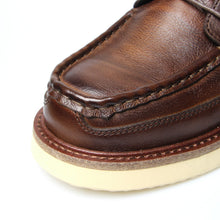 6 hole ami khaki lace-up motorcycle boots round toe work shoes martin boots