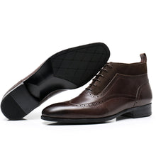 Handmade Vintage Polished  Leather Bullock Boot