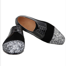 Silver Grey Oxfords casual derby shoes
