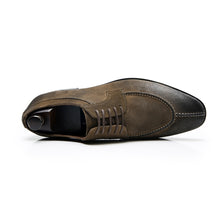 Italian Leather Hand Sewn Gentleman Derby Shoes