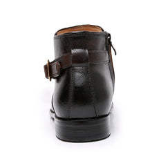 vintage british pointed toe leather martin boots