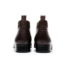 Handmade Vintage Polished  Leather Bullock Boot