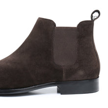 Suede Leather Chelsea Boots For Men's