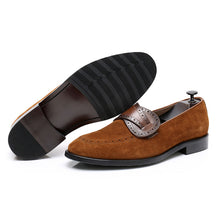British Suede Nubuck Casual Loafers