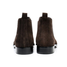 Suede Leather Chelsea Boots For Men's