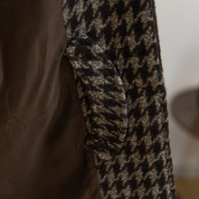 Brown Thousand Bird Heavy Balmacon Coat