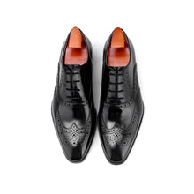 Handmade Italian Business Oxford Leather Dress Shoes
