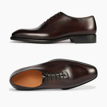 Men's Full Cut Italian Dress Shoes Square Toe Oxfords